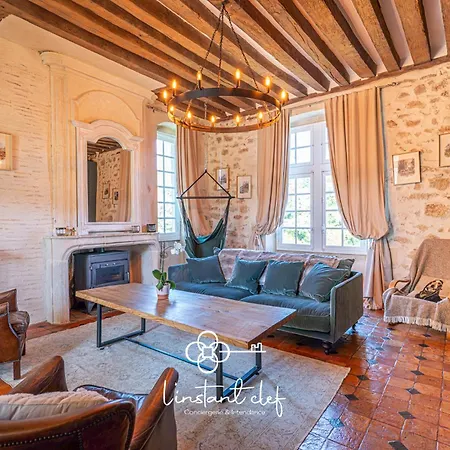 Manoir D'exception - 20 Personnes - Piscine, Baby-foot & Tapis De Course Feriehus *