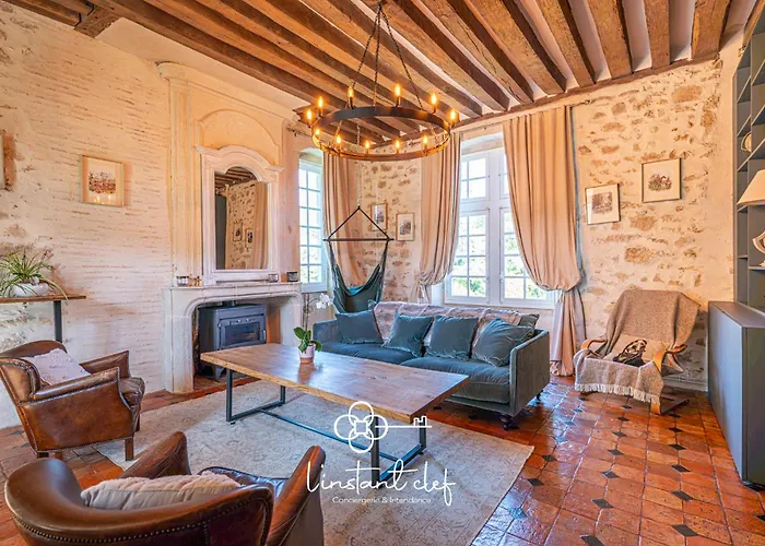 Manoir D'exception - 20 Personnes - Piscine, Baby-foot & Tapis De Course Prázdninový dům *